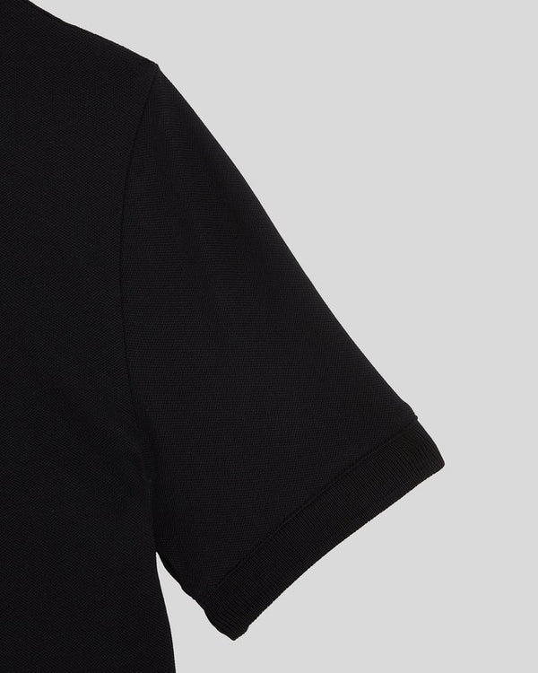 Lyle & Scott Cotton Polo Shirt Jet Black