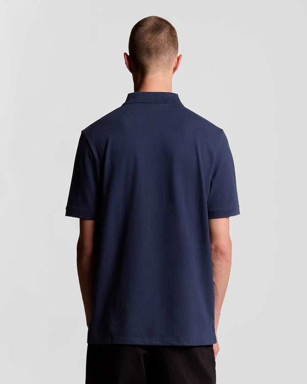 Lyle & Scott Cotton Polo Shirt Navy