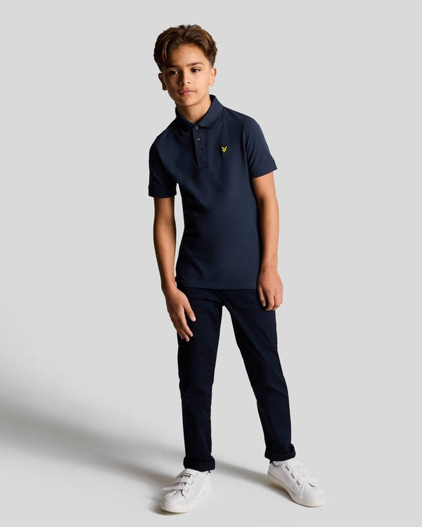 lyle & scott Cotton Polo Shirt Navy