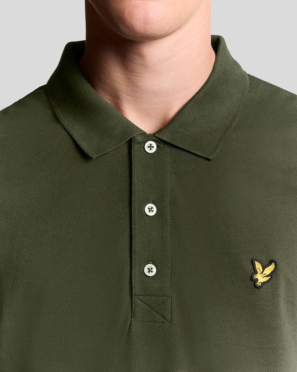 Lyle & Scott Cotton Polo Shirt Olive