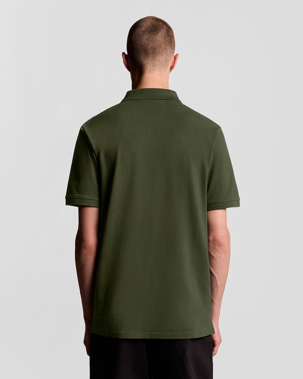 Lyle & Scott Cotton Polo Shirt Olive