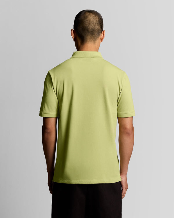 Lyle & Scott Cotton Polo Shirt Pale Willow