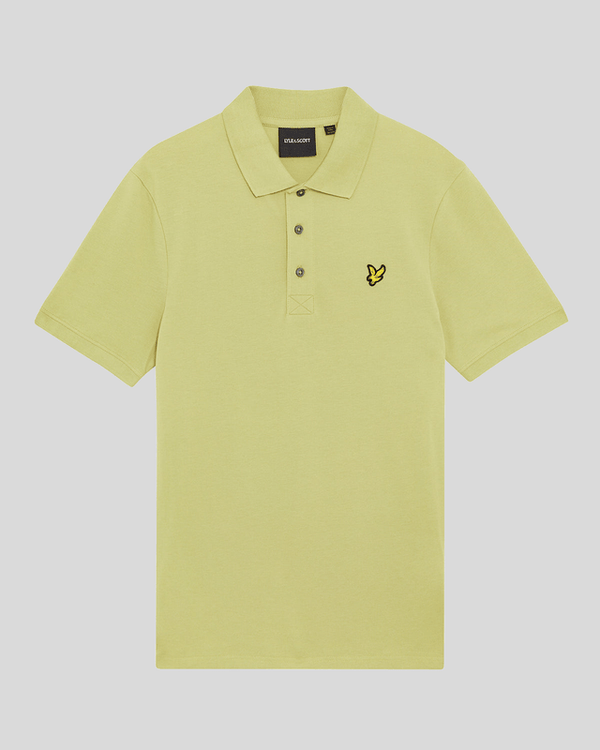 Lyle & Scott Cotton Polo Shirt Pale Willow