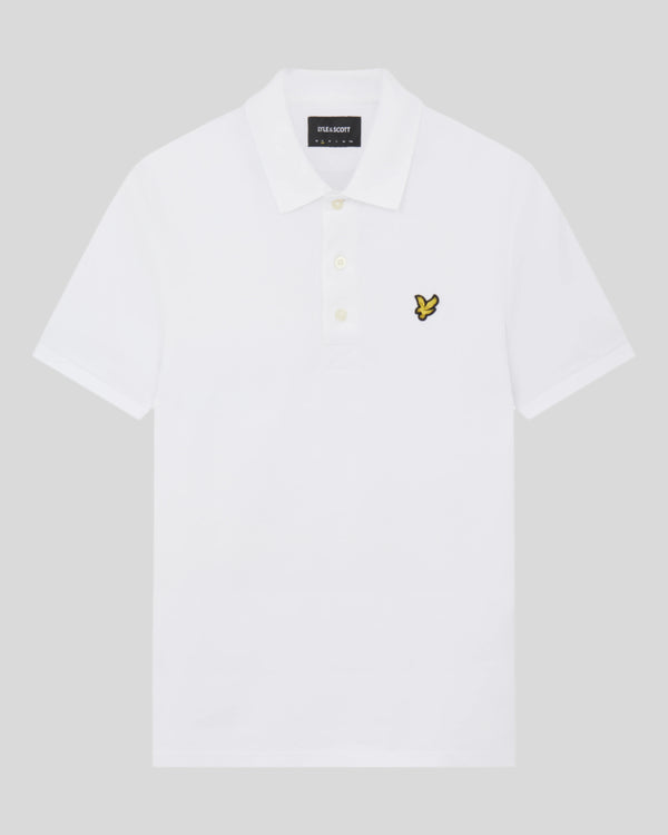 Lyle & Scott Cotton Polo Shirt White