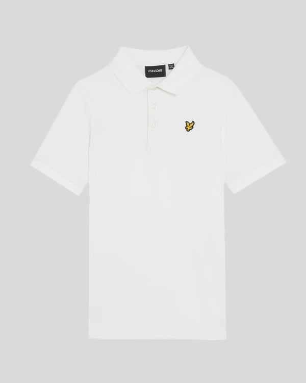 Lyle & Scott Cotton Polo Shirt White