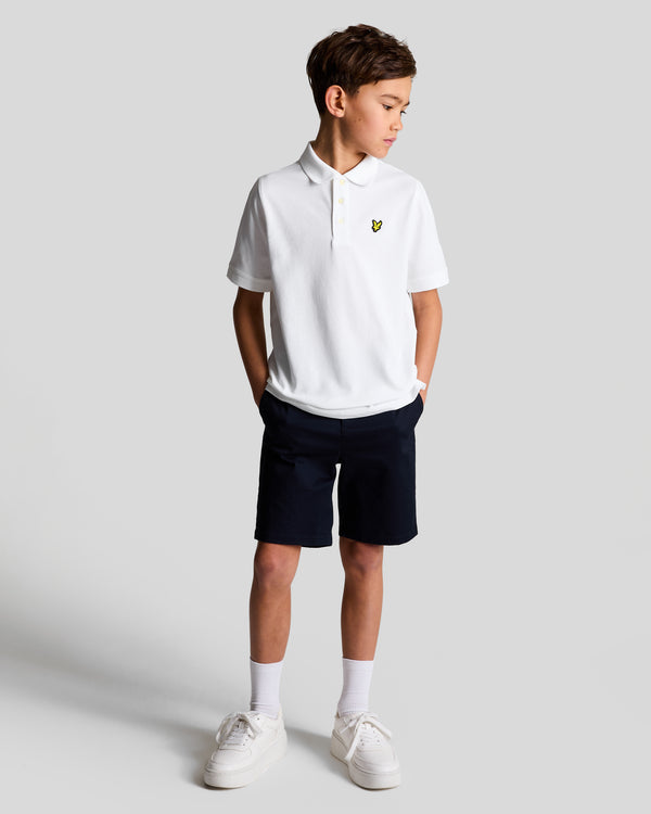 lyle & scott Cotton Polo Shirt White