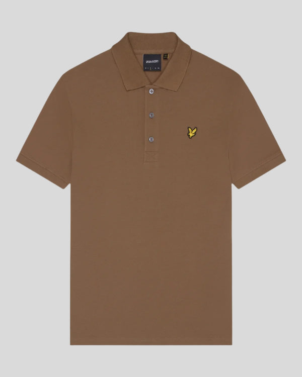 Lyle & Scott Cotton Polo Shirt Wild Nettle