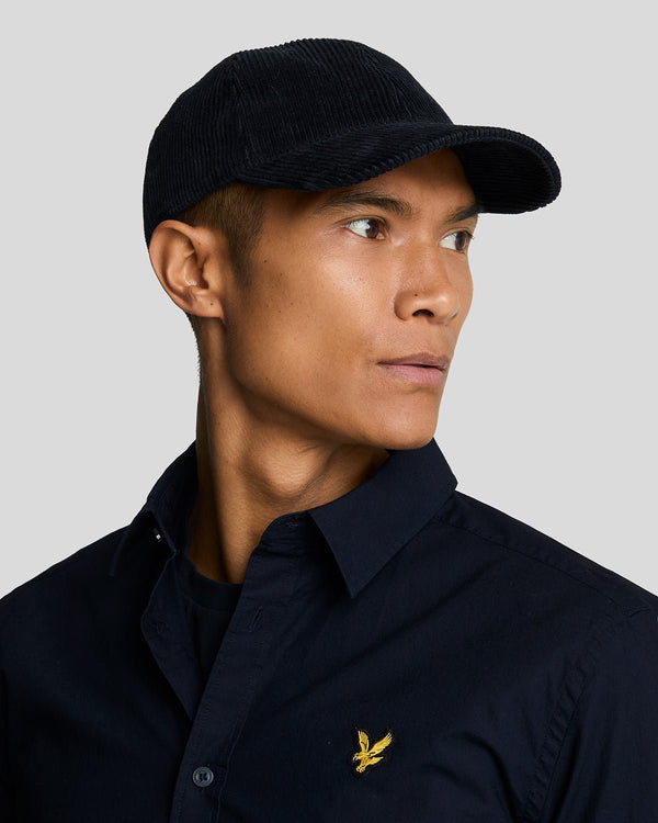 Lyle & Scott Cotton Poplin Shirt Dark Navy