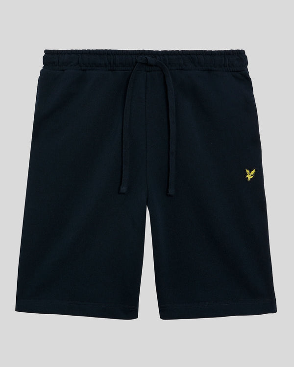 Lyle & Scott Cotton Sweat Short Dark Navy