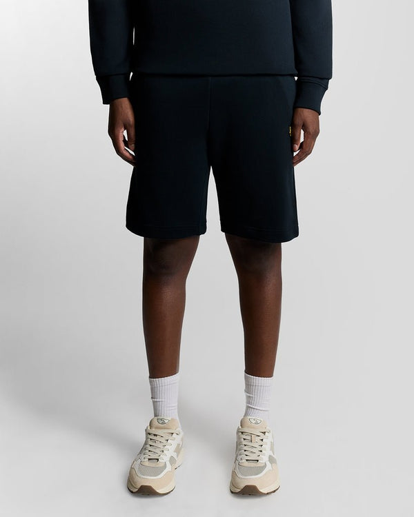lyle & scott Cotton Sweat Short Dark Navy