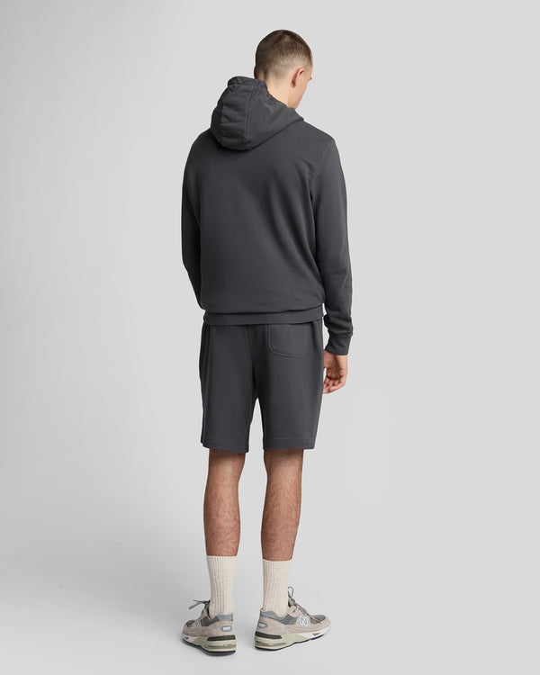 Lyle & Scott Cotton Sweat Short Gunmetal
