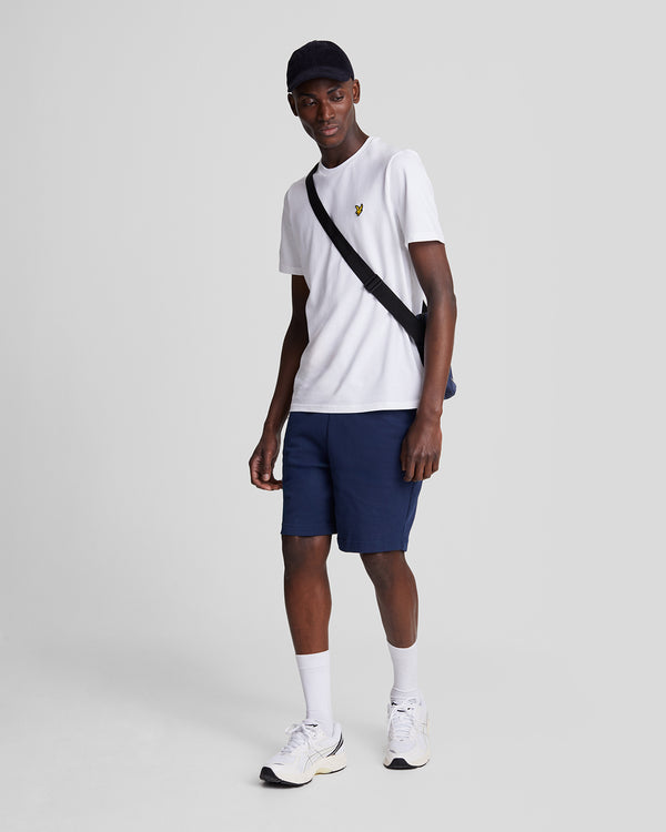 lyle & scott Cotton Sweat Short Navy
