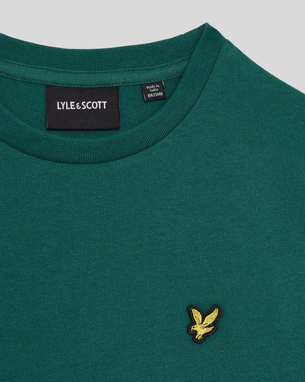 lyle & scott Cotton T-Shirt Deep Emerald