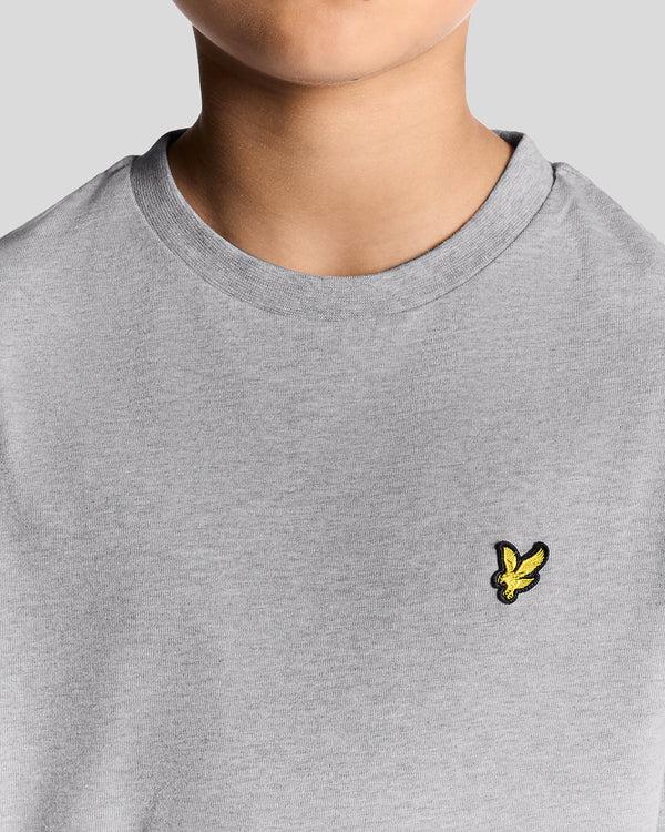Lyle & Scott Cotton T-Shirt Light Grey Marl