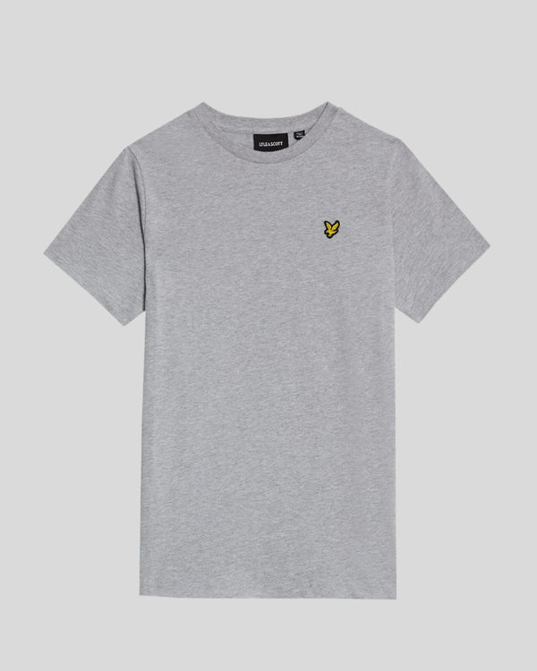 Lyle & Scott Cotton T-Shirt Light Grey Marl