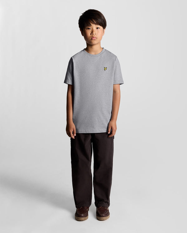 lyle & scott Cotton T-Shirt Light Grey Marl