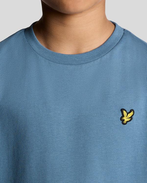 Lyle & Scott Cotton T-Shirt Ocean Sky