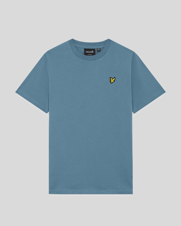 Lyle & Scott Cotton T-Shirt Ocean Sky