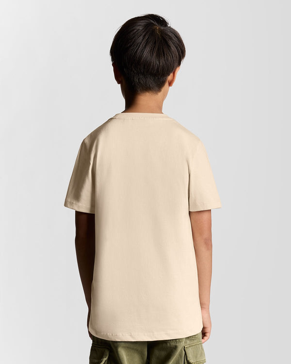 Lyle & Scott Cotton T-Shirt Putty