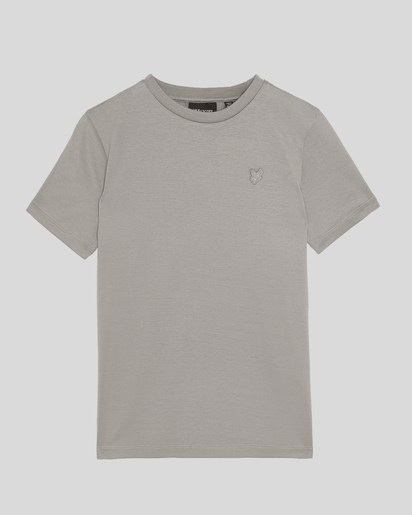 Lyle & Scott Cotton Tonal T-Shirt Sharkskin