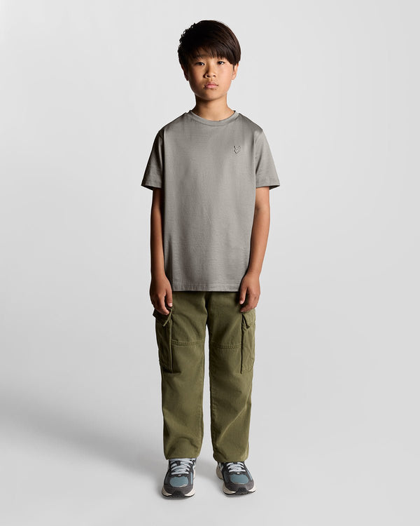 lyle & scott Cotton Tonal T-Shirt Sharkskin