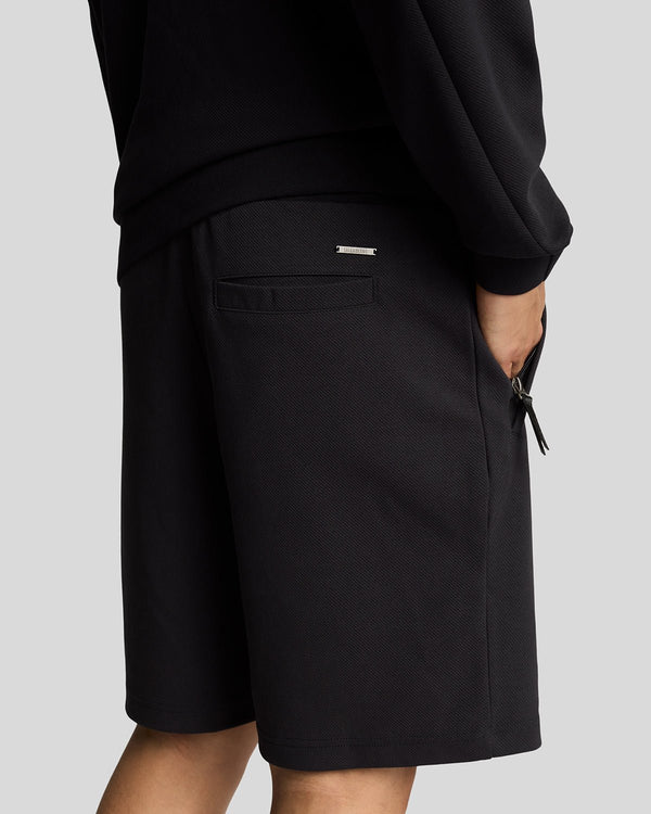 Lyle & Scott Diagonal Interlock Shorts Lacquer