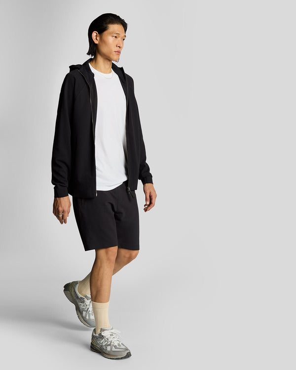 lyle & scott Diagonal Interlock Shorts Lacquer