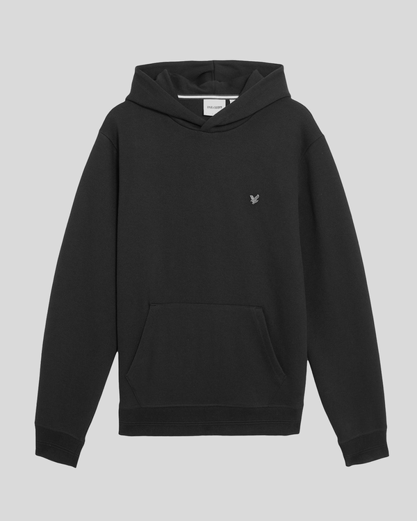 Lyle & Scott Diagonal Weave Hoodie Lacquer