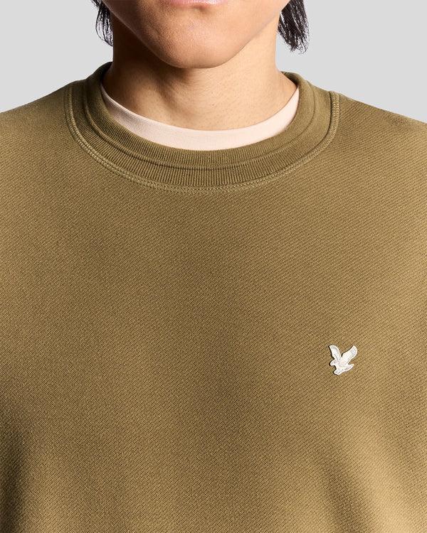 Lyle & Scott Diagonal Weave Joggers Dusky Green