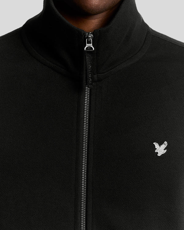 Lyle & Scott Diagonal Weave Track Jacket Lacquer