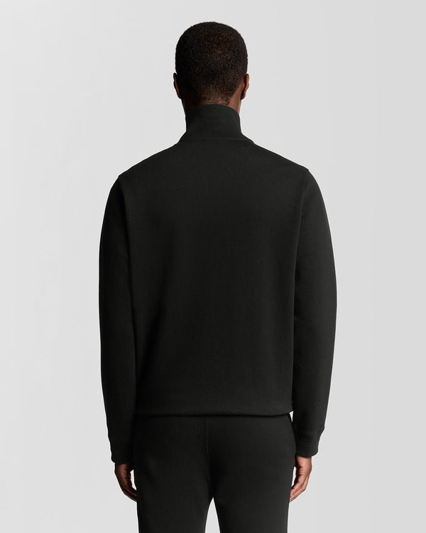 Lyle & Scott Diagonal Weave Track Jacket Lacquer