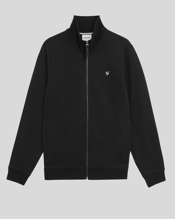 Lyle & Scott Diagonal Weave Track Jacket Lacquer