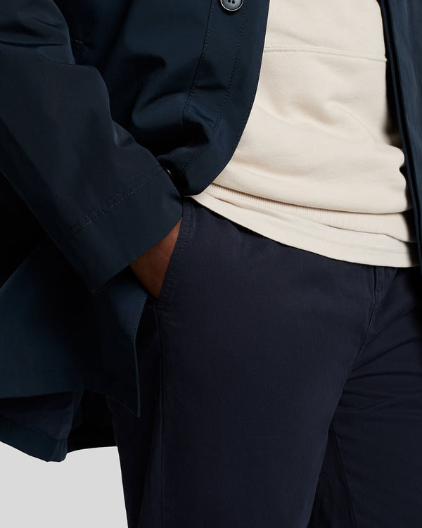Lyle & Scott Drawstring Tapered Chino Dark Navy