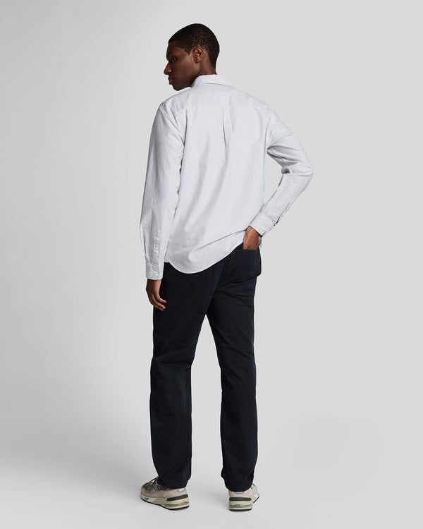 Lyle & Scott Drawstring Tapered Chino Jet Black