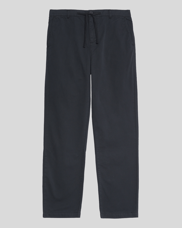 Lyle & Scott Drawstring Tapered Chino Jet Black