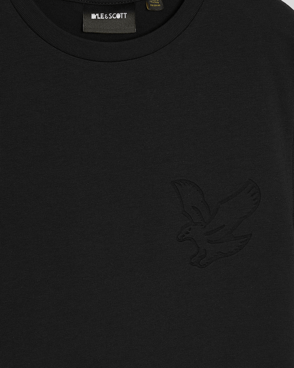 Lyle & Scott Embossed Eagle T-Shirt Jet Black