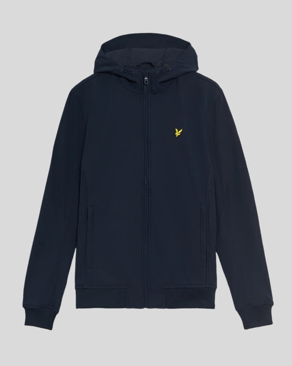Lyle & Scott Fleece Lined Softshell Jacket Dark Navy