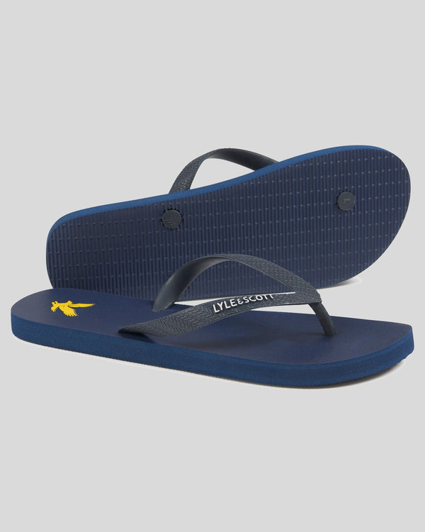 Lyle & Scott Flip Flop Dark Navy