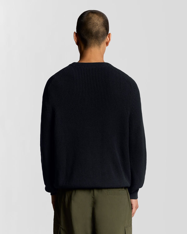 Lyle & Scott Fruit Machine Graphic Jumper Dark Navy