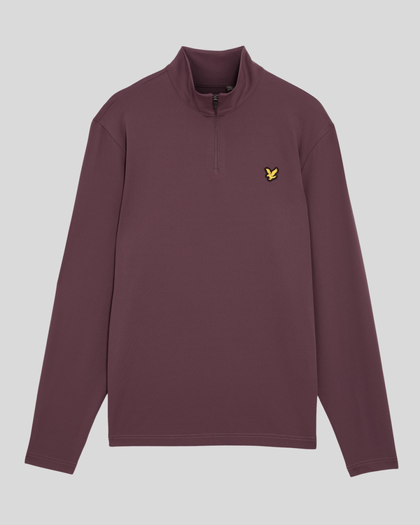Lyle & Scott Golf Course Midlayer Berry
