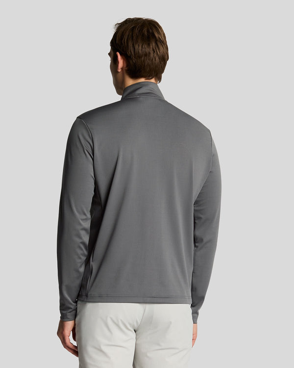 Lyle & Scott Golf Course Midlayer Granite