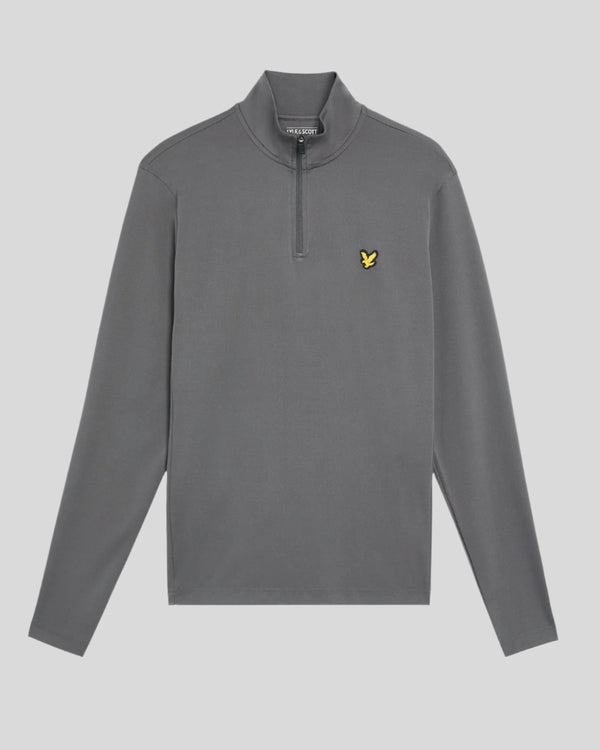 Lyle & Scott Golf Course Midlayer Granite