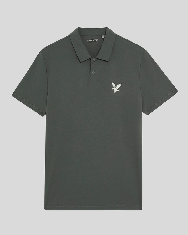 Lyle & Scott Golf Course Polo Shirt Granite