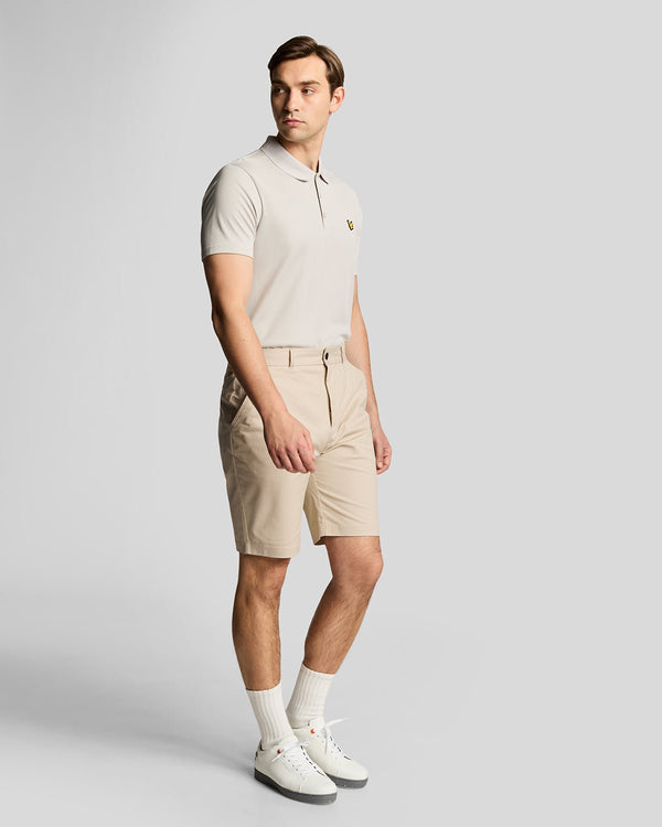 lyle & scott Golf Course Stretch Chino Shorts Sesame