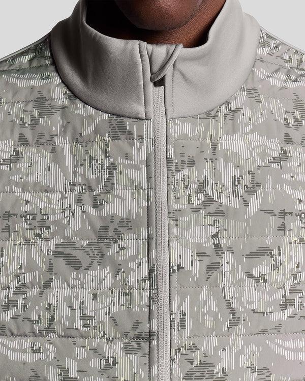 Lyle & Scott Golf Windproof Print Vest True Iron