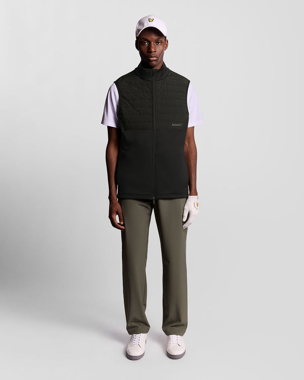 lyle & scott Golf Windproof Vest Jet Black