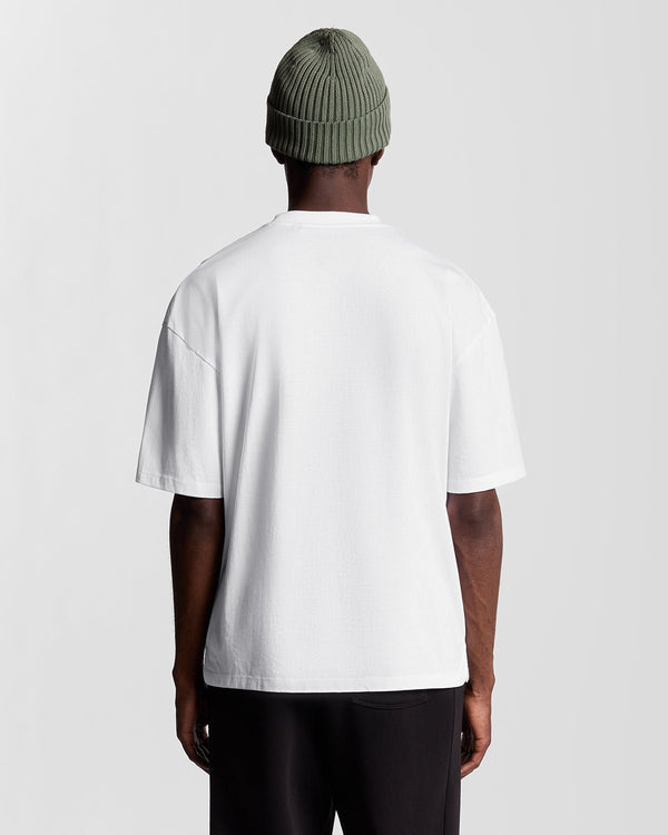 Lyle & Scott Graphic Print Lounge T-Shirt White