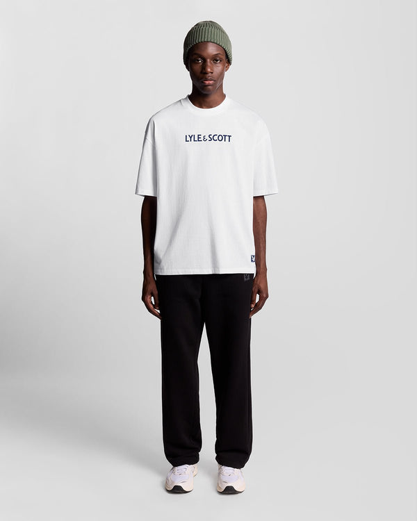 lyle & scott Graphic Print Lounge T-Shirt White