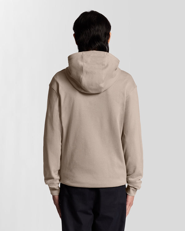 Lyle & Scott Heavyweight Hoodie Cobblestone