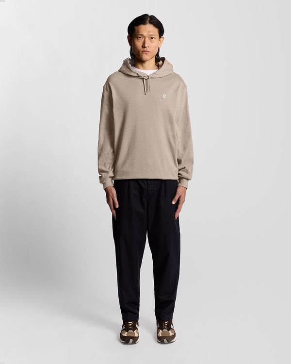 lyle & scott Heavyweight Hoodie Cobblestone